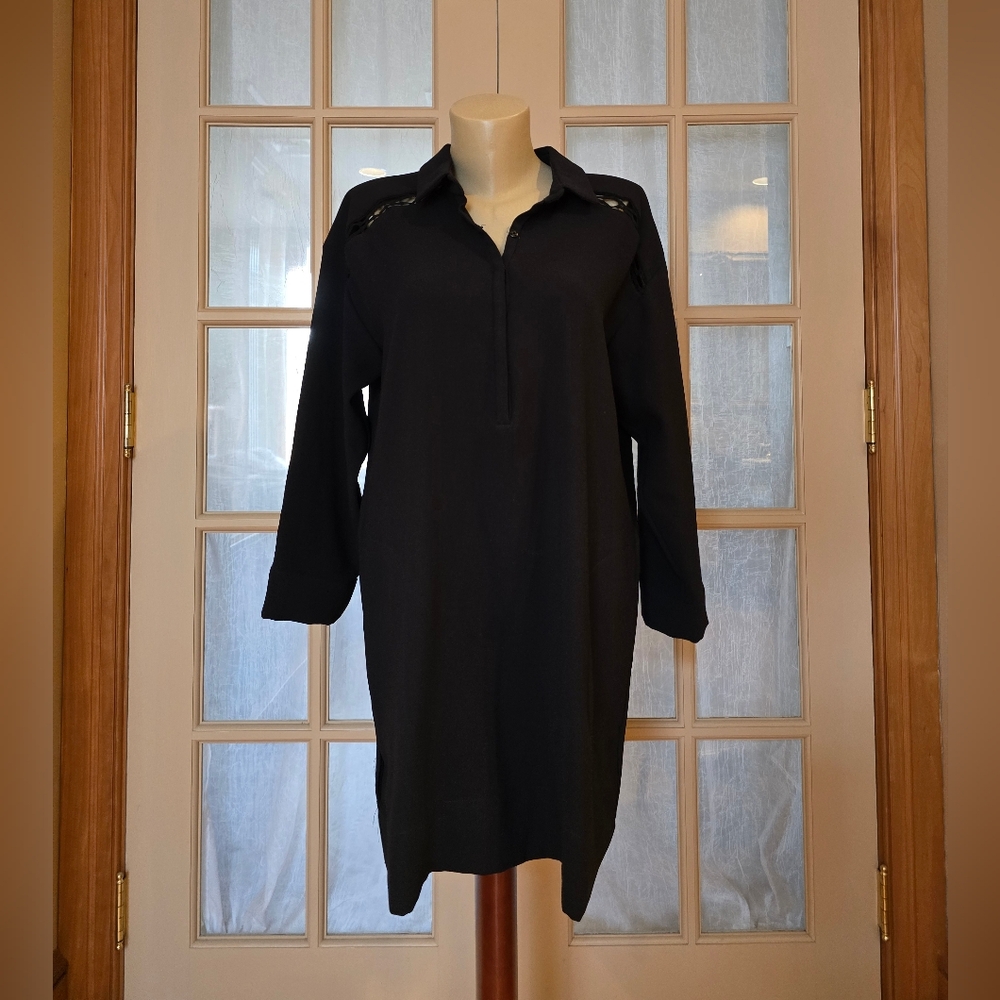 IRO Black Long Sleeve Dress